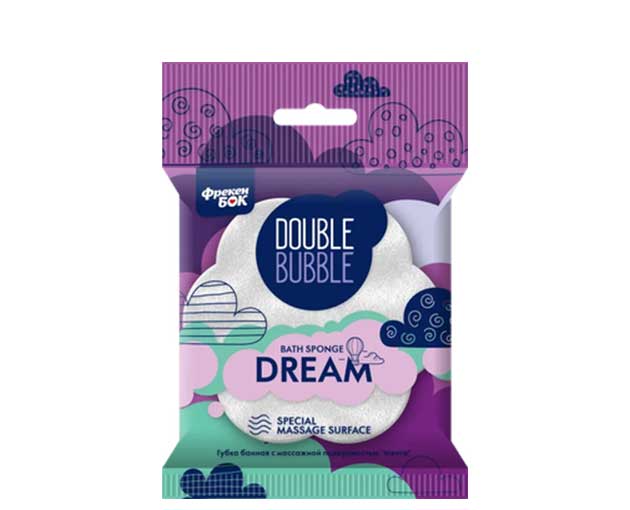 FREKEN BOK bath sponge with massager DREAM 1 pc